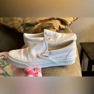 COPY - Women’s White Slip on Van’s